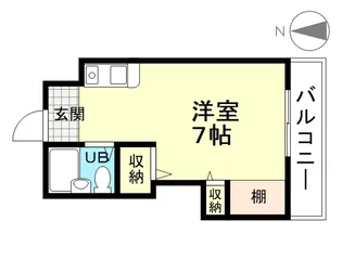 ジュエル武庫之荘【403号室】の間取り