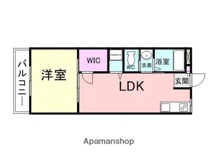 グレストマンション【4階】の間取り