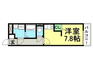 グレースWAKO【3階】の間取り