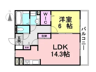 T−VILLAGE【1階】の間取り