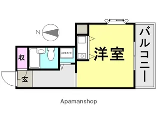 ジョイフル出屋敷2【305号室】の間取り