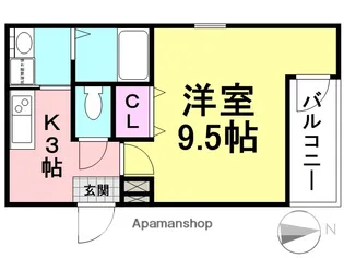 フジパレス塚口?番館【2階】の間取り