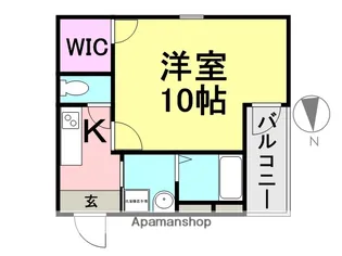 フジパレス武庫川3番館【1階】の間取り