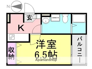 ヴィレッタ武庫之荘【301号室】の間取り