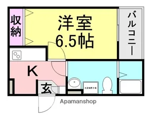ヴィレッタ武庫之荘【1階】の間取り