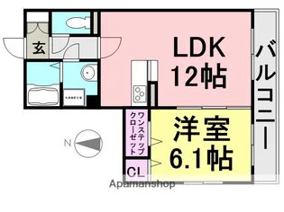 MAISON DE FELICIA【3階】の間取り