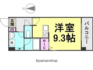 LE CINQ 尼崎東(ル サンク尼崎東)【502号室】の間取り