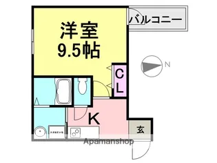 フジパレス西立花?番館【2階】の間取り