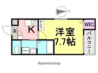 ワコーレヴィータ尼崎七松町パークフロントEAST【304号室】の間取り