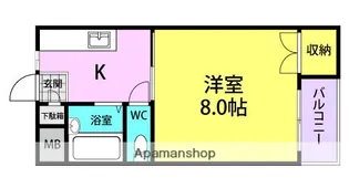 ヴィラマックス【1階】の間取り