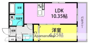 ネクステージ立花2番館【1階】の間取り