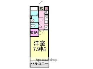 リブリ・oak出屋敷【1階】の間取り