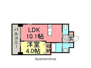 リエール武庫之荘【6階】の間取り