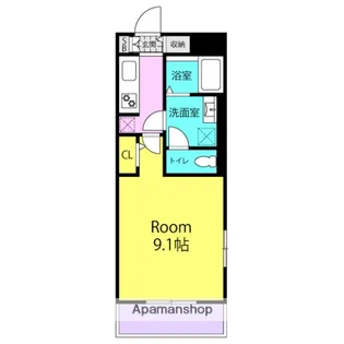 ステラハウス40【1階】の間取り