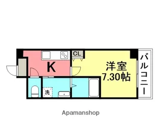 ジェンシア塚口【3階】の間取り
