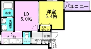 フジパレス尼崎西浦公園1番館【2階】の間取り