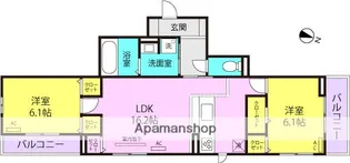 LA VIE BELLE塚口【2階】の間取り