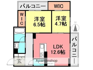 家守 YAMORI【301号室】の間取り