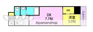 レーヴメゾン出屋敷【803号室】の間取り
