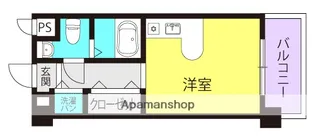 マイコート園田【203号室】の間取り