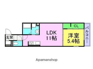 ル・プランタン【3階】の間取り