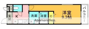 フジパレス阪急塚口駅東WEST【1階】の間取り