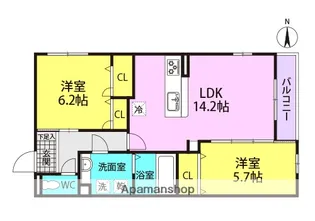 アルカンジェ【3階】の間取り