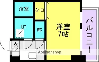 フォーリアライズ昭和南通2【6階】の間取り