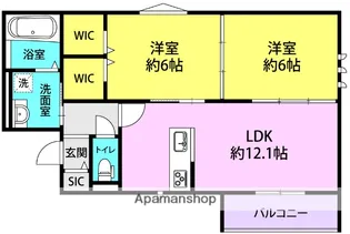 (仮称)尼崎市稲葉荘1丁目新築アパート【1階】の間取り