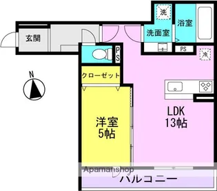 プチ ドルチェ【3階】の間取り