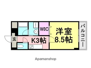 ラギザロ【5階】の間取り