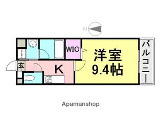 アルバ立花【1階】の間取り