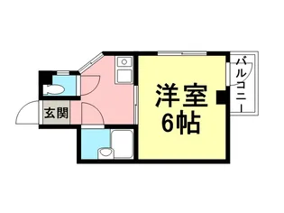 サニーハイツ【202号室】の間取り