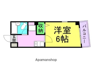 メゾントキワ曙【3階】の間取り