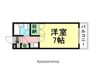 センチュリー金楽寺【403号室】の間取り
