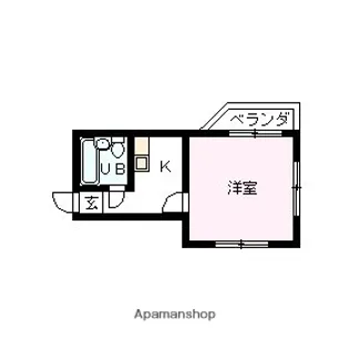 ホープフル潮江【402号室】の間取り