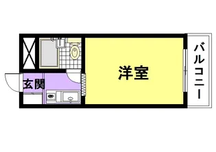 ジョイフル武庫之荘1【109号室】の間取り