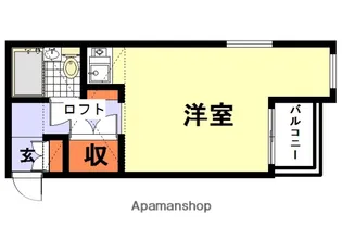トクワ1【2階】の間取り