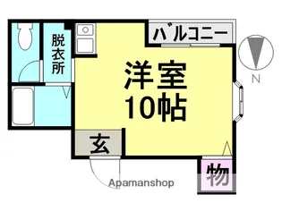プレステージ【302号室】の間取り