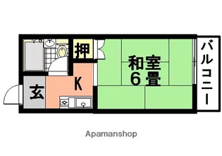 コーラルハイツ【101号室】の間取り