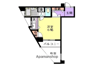 ライオネス富松【203号室】の間取り
