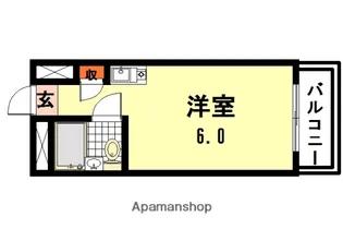 メゾン・ド・パルテール【2階】の間取り