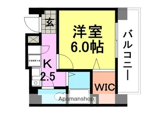 エスティライフ武庫之荘【5階】の間取り