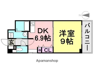 プロヴァンス【2階】の間取り