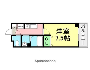 アーイ塚口【208号室】の間取り