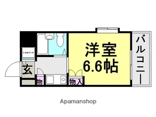 ジョイフル出屋敷1【403号室】の間取り