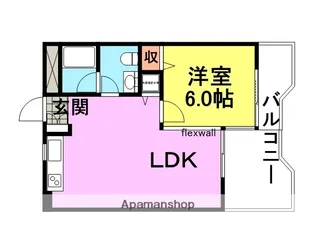 コナビレッジ【531号室】の間取り