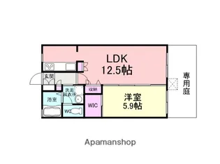 エフネン R フェルト【103号室】の間取り