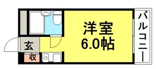 NEOダイキョー武庫之荘【407号室】の間取り