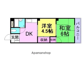 ノース大庄【3階】の間取り